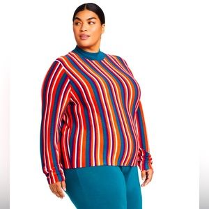 Victor Glemaud..pullover and flare high rise sweater pants